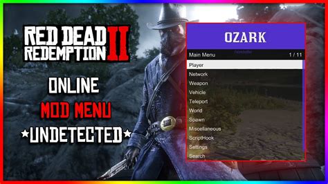 even using it passively for protection from other modders. . Rdo mod menu
